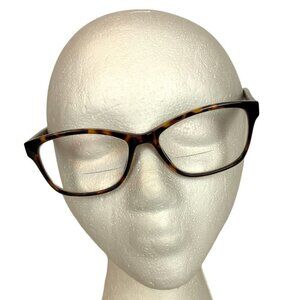 Tempo Eyeglasses Frames WP5103 Brown Tortoise Square Full Rim Glasses 54 17 140